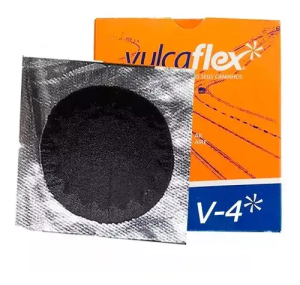 Remendo Vulcaflex Preto V-4 80Mm Cx40