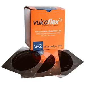 Remendo Vulcaflex Preto V-2 50Mm Cx40