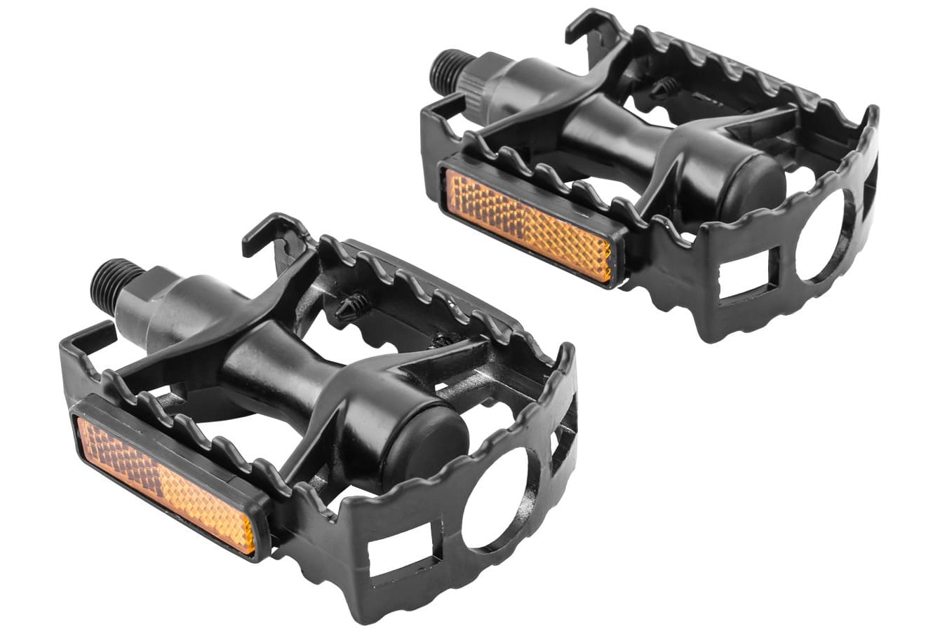 Pedal Aluminio MTB Preto Fino