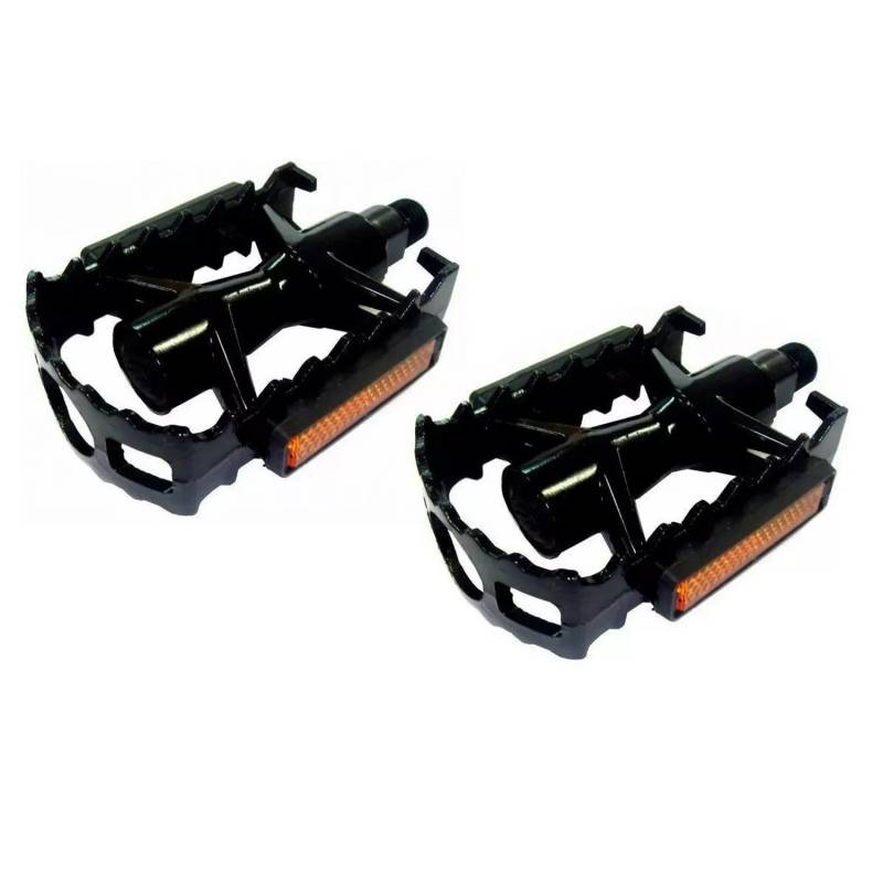 Pedal Aluminio MTB Preto Grosso
