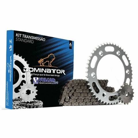 Kit Relação Biz C100 98/05 Aço 1045 Vulcan 7292