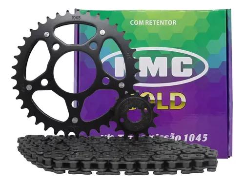 Kit Relação CB 300 Ret Aço 1045 Kmc 80451