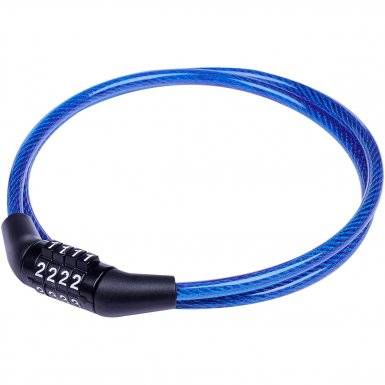 Cadeado Bicicleta Espiral Segredo Azul