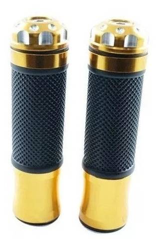 Punho Moto Esportivo Dourado Tmac