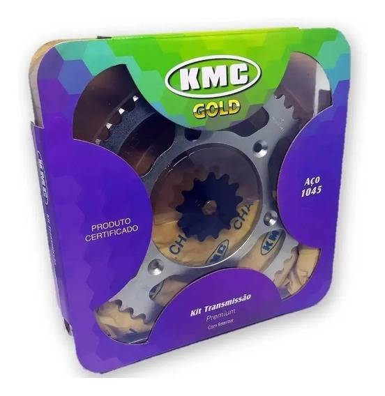 Kit Relação Ybr 2003 Com Retentor 45 KMC