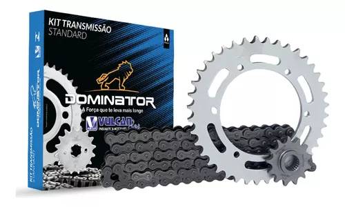 Kit Relação XTZ 250 11 Aço 1045 Vulcan 10637