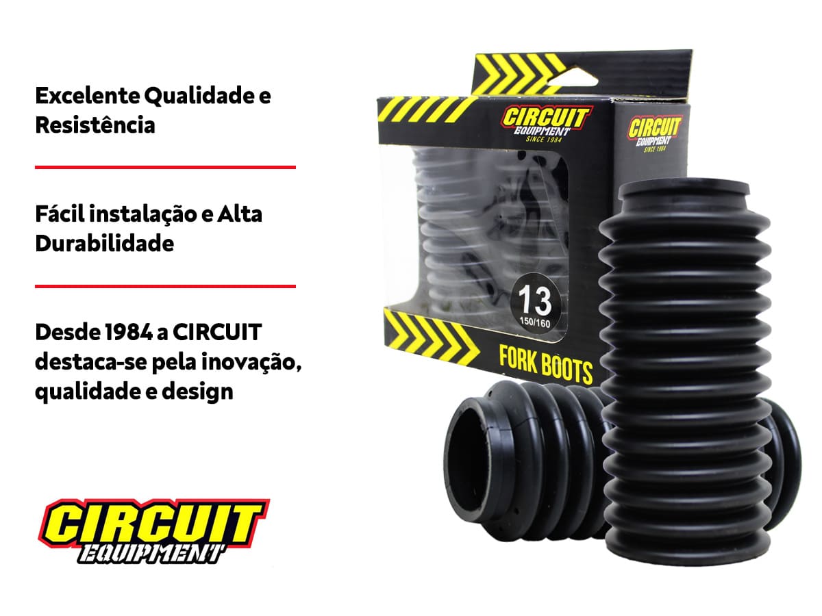Sanfona Bengala 13 Dentes Preto Circuit