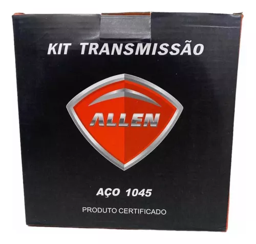 Kit Relação Titan 150/Fan 04/15 Ret Aço 1045 Allen 82