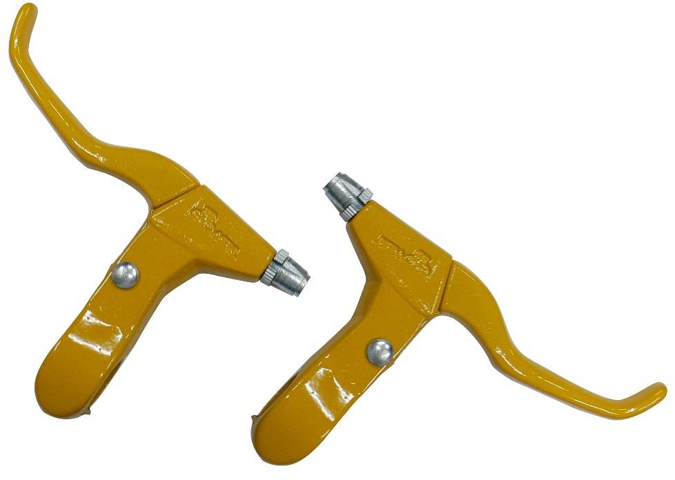 Manete Aluminio Glometal Amarela