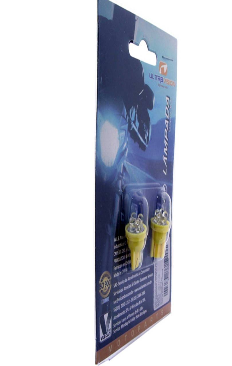 Lampada Led Pisca T13 12V 2W Vulcan